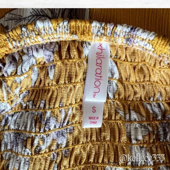 Women's Xhilaration Yellow Dress Size Small - Picture 3 of 4